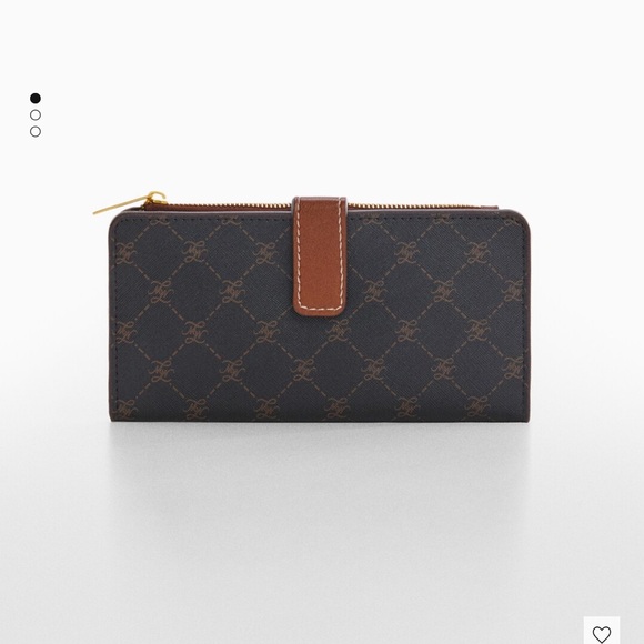 Mango Wallet with Printed Logo - Picture 1 of 7